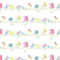 50x1000cm What a Hoot Wallpaper