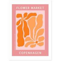 Copenhagen Flower Market by Luxe Poster Co