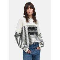 Breton Striped Jumper with Crew Neck