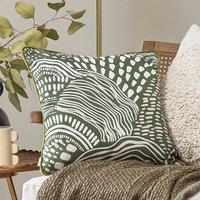 Nola Abstract Eyelet Cushion