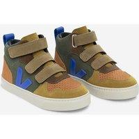 Kids' Small V-10 Mid Trainers in Suede