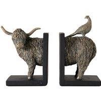 Set of 2 Country Cow Bookends