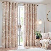 Nola Abstract Eyelet Curtains