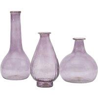 Set of 3 Handmade Retro Vases