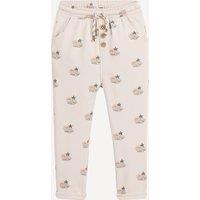 Set of 2 Printed Fleece Joggers