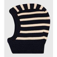 Striped Wool/Cotton Balaclava