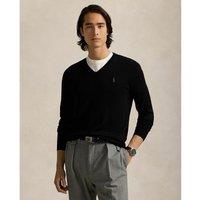 Merino Wool Jumper with V-Neck