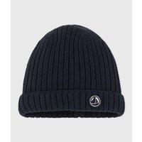 Cotton Knitted Beanie with Fleece Lining