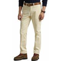 Stretch Corduroy Straight Trousers