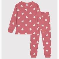 Heart Print Cotton Pyjamas