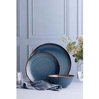 12-Piece Reactive Glaze Dinner Set