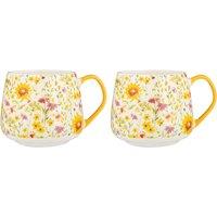 Set of 2 Sunflower Mugs