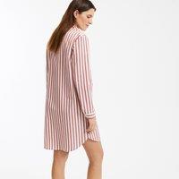 Striped Poplin Nightdress