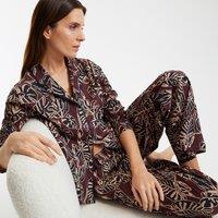 Jacket Shaped Pyjamas in Cotton Voile
