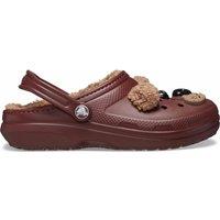 Kids' IAM Brownbear Clogs with Faux Fur Lining