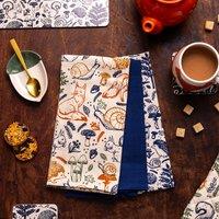 Set of 3 Woodland Tea Towels