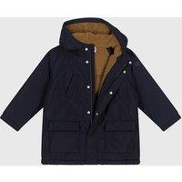 Sherpa-Lined Hooded Parka