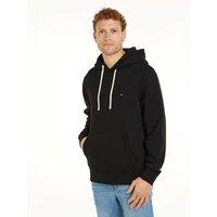 Cotton Mix Hoodie with Crew Neck