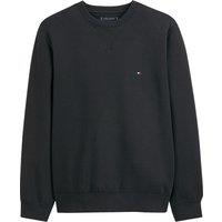 Cotton Mix Sweatshirt with Crew Neck