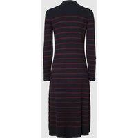 Harlem Breton Striped Dress with High Neck