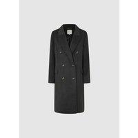 Beth Wool Mix Coat with Double-Breasted Buttoning