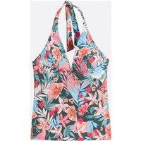 Floral Print Tankini Top