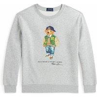 Polo Bear Sweatshirt in Cotton Mix with Crew Neck