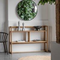 Fallon Oak Low Shelving Unit