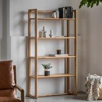 Fallon Oak Open Display Shelving Unit