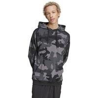 Camo Print Hoodie in Cotton Mix