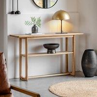 Fallon Oak Console Table