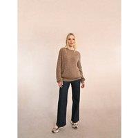 Chunky Knit Jumper with Crew Neck