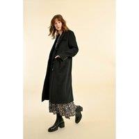 Long Wool Mix Coat