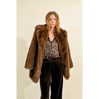 Faux Fur Coat