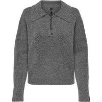 Brushed Knit Polo Jumper