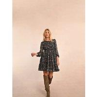 Floral Print Full Dress