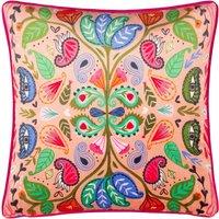 Paisley Blooms Piped Filled Cushion