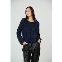 Chunky Knit Jumper with Crew Neck