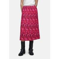 Printed Mid-Length Skirt