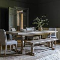 Vinton American Pine Extendable Farmhouse Dining Table (Seats 8)