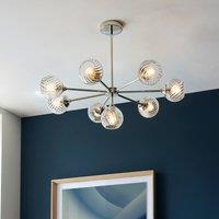 Allton Twisted Glass Pendant Light