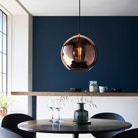 Bocco Mirrored Glass Pendant Light