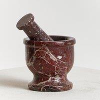 Marble Pestle & Mortar