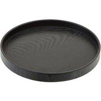 Small Black Fir Wood Tray