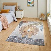Kids Washable Lion Rug
