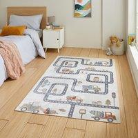 Kids Washable Map Rug