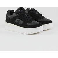 Foul Play Plat Velour Trainers