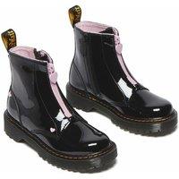 Kids' Bex Heart Zip Ankle Boots in Leather