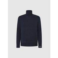 Turtleneck Jumper in Cotton/Wool/Cashmere