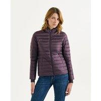 Cha Padded Puffer Jacket with High Neck and Zip Fastening